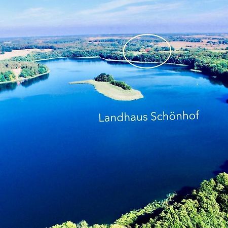 Landhaus Schoenhof Feldberger Seenlandschaft Exteriör bild
